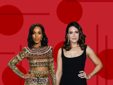 Kerry Washington: Evan Agostini/Invision/AP and Mandy Moore: Xavier Collin/Image Press Agency