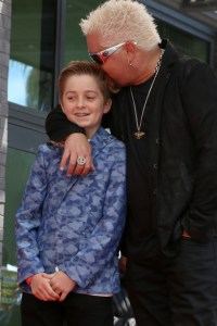 Ryder Fieri, Guy Fieri at the induction ceremony for Star on the Hollywood Walk of Fame for Guy Fieri, Hollywood Boulevard, Los Angeles, CA May 22, 2019. Photo By: Priscilla Grant/Everett Collection