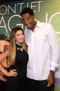 GREENSBORO, NC - AUGUST 06: Larsa Pippen and Scottie Pippen attends the 2014 Market America International Convention at Greensboro Coliseum on August 6, 2014 in Greensboro, North Carolina. (Photo by Manny Hernandez/Getty Images)