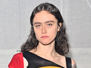 NEW YORK, NEW YORK - FEBRUARY 09: Ella Emhoff attends the Helmut Lang show during New York Fashion Week February 2024 on February 09, 2024 in New York City.