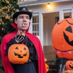 teenager trick-or-treating