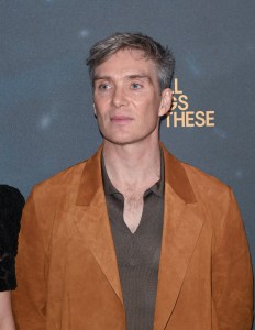 LONDON, ENGLAND - OCTOBER 24: Cillian Murphy attends the UK Premiere of "Small Things Like These" at The Curzon Mayfair on October 24, 2024 in London, England.