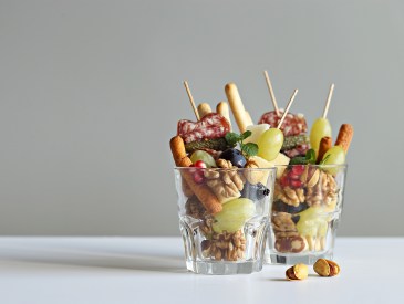 Jarcuterie jar charcuterie appetizer
