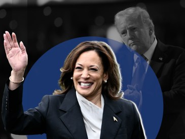 Kamala Harris and Donald Trump