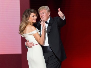 Melania Trump, Donald Trump