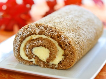 Pumpkin roulade.