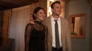 Lukita Maxwell and Jason Segel in 'Shrinking'
