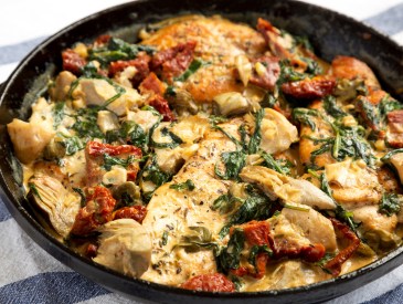 spinach artichoke chicken