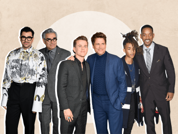 Dan & Eugene Levy, John Owen & Rob Lowe, Jaden & Will Smith